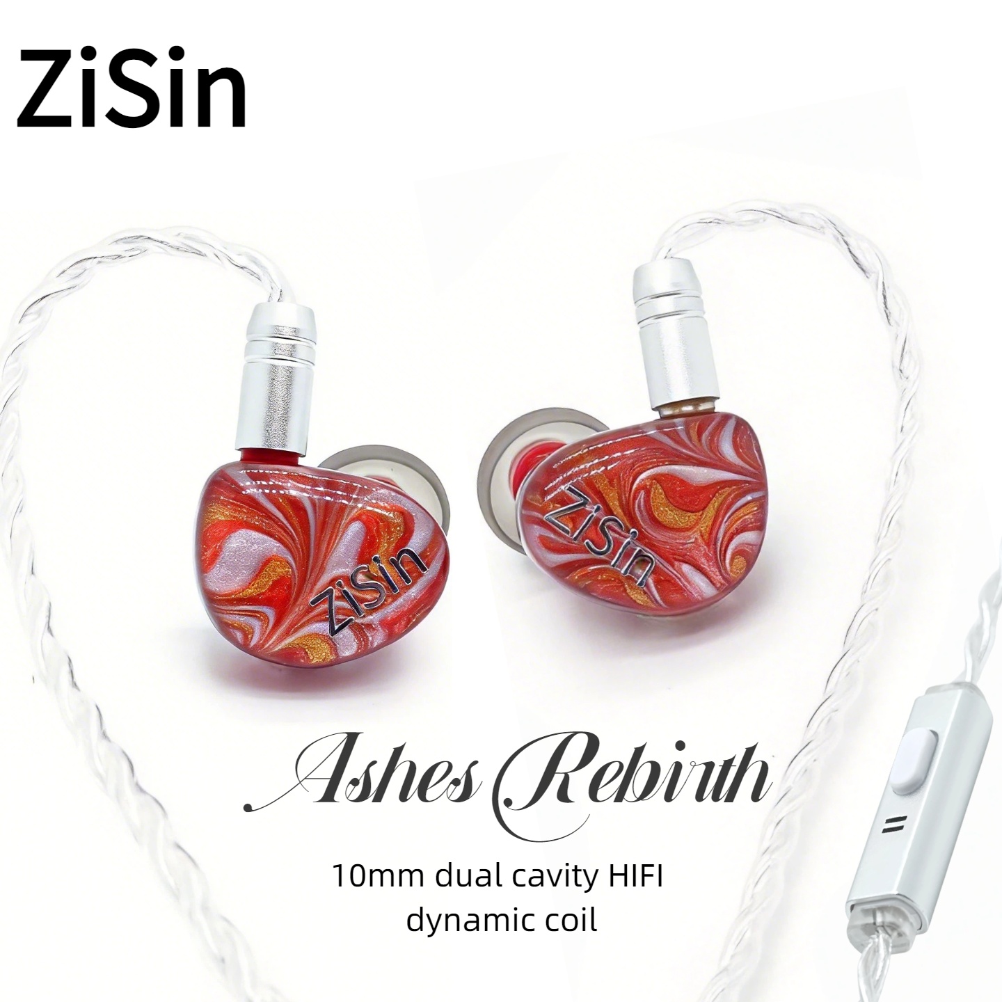 Planar Magnetic Iem Earphones - سماعات ZiSin 340 IEM بمحرك 10