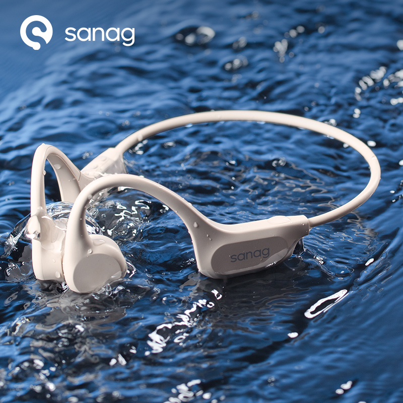 Bone Conduction Running Headphones - سماعات بلوتوث سناج B60S مقاومة للماء
