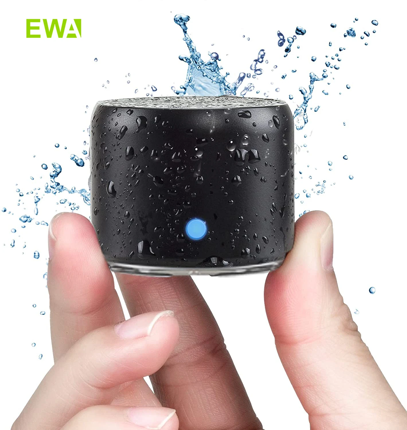 Portable Bluetooth Speaker Waterproof Ipx7 - مكبر صوت بلوتوث صغير EWA A106