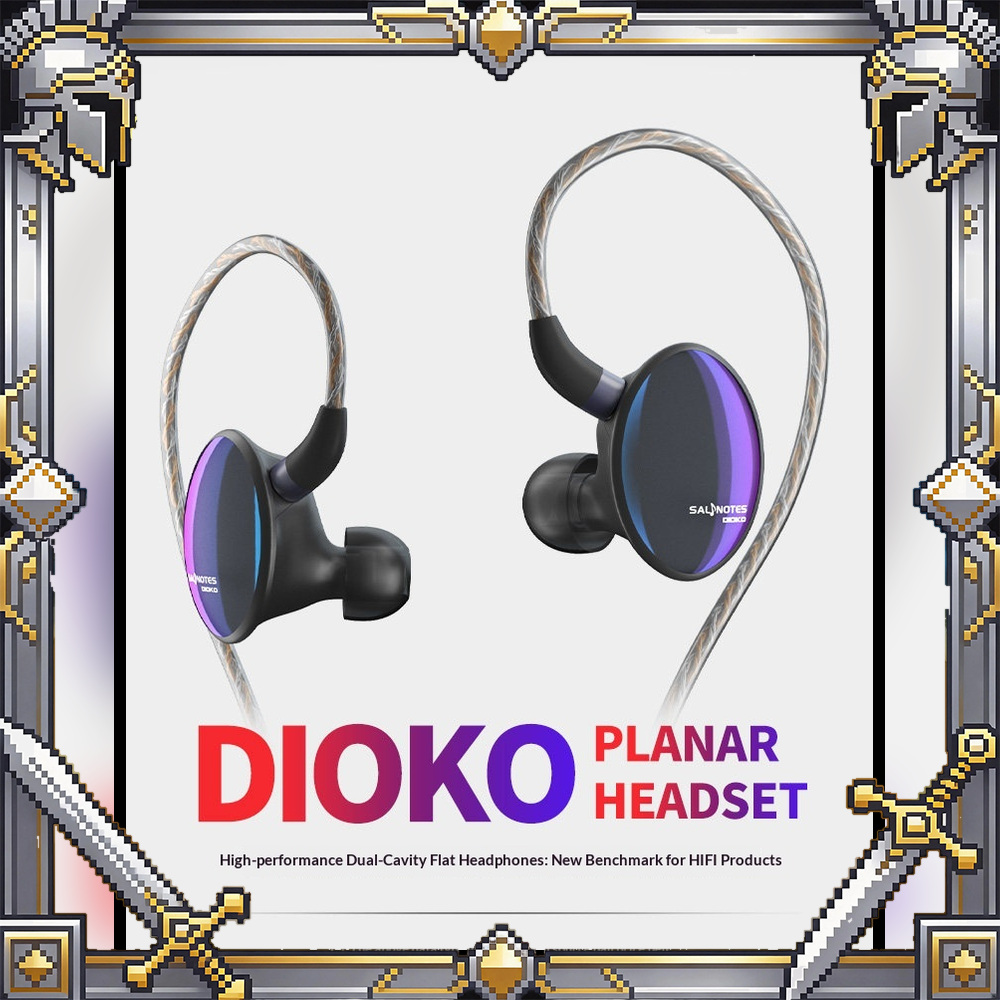 Planar Magnetic Iem Earphones - سماعات أذن داخلية 7Hz x Crinacle