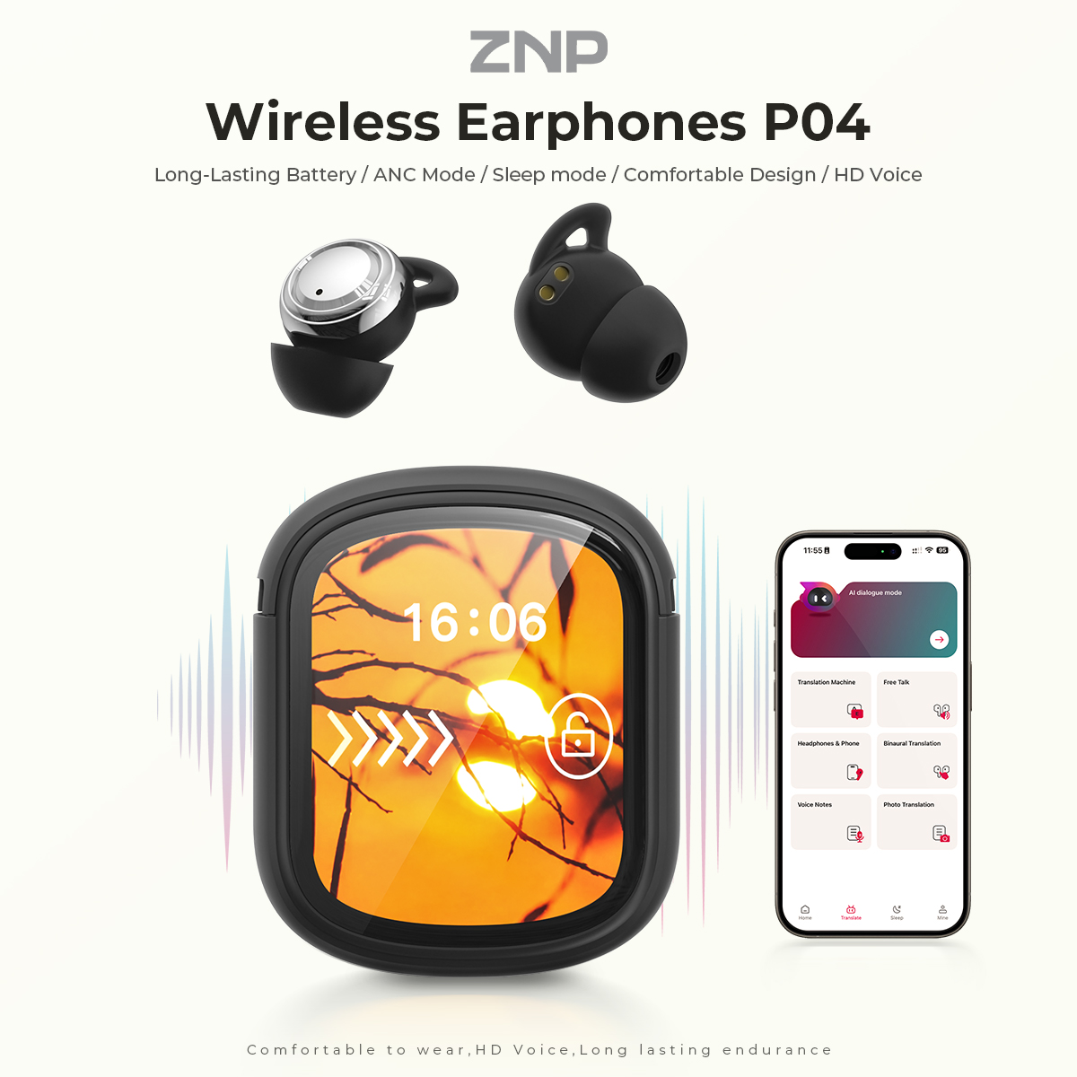 سماعات أذن ZNP P04 للمساعدة عل - مراجعة Sleep Mask Headphones Bluetooth وسعره