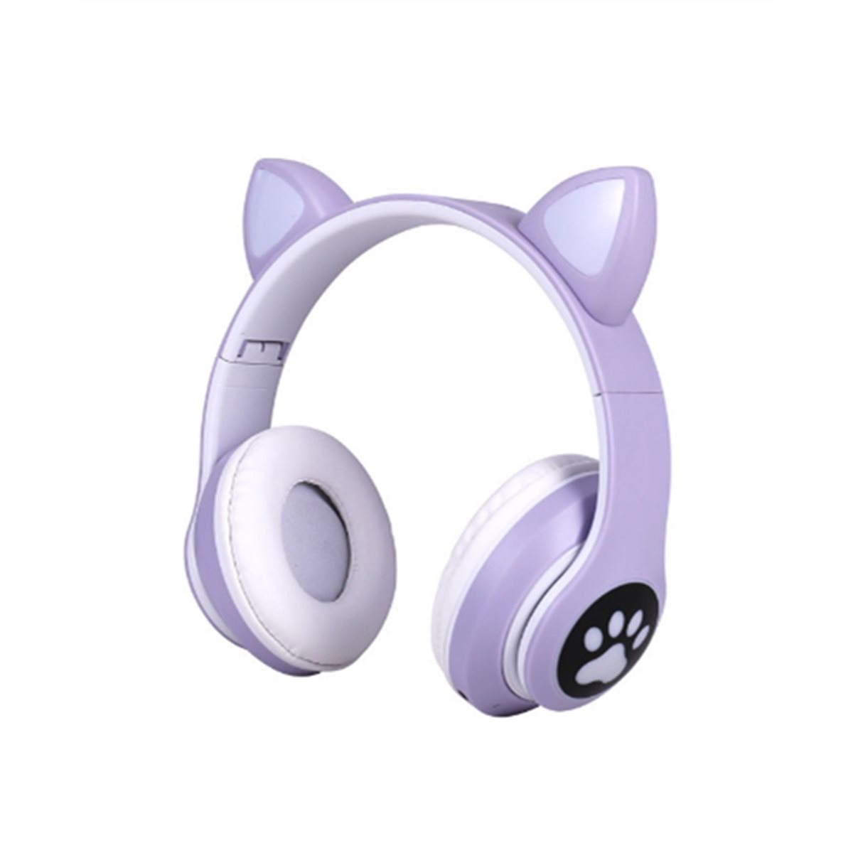 سماعة رأس لاسلكية DT90 جديدة ب - مراجعة Cat Ear Bluetooth Headset Led وسعره