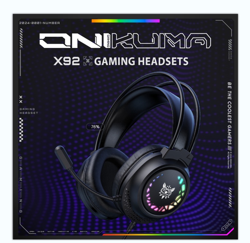 سماعة ألعاب سلكية ONIKUMA X92  - مراجعة Gaming Headset With Mic Rgb وسعره