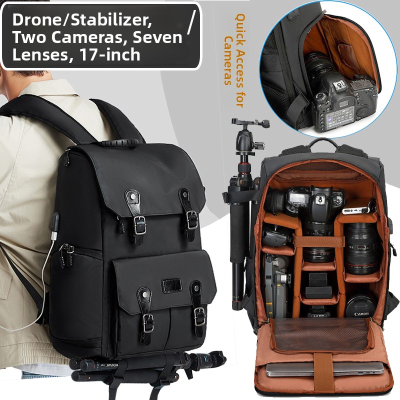 حقيبة ظهر احترافية للكاميرا ال - مراجعة Drones وسعره