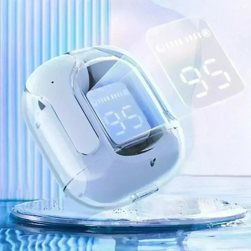 سماعة رأس لاسلكية شفافة بتقنية - مراجعة Tws Earbuds Bluetooth 5.3 وسعره