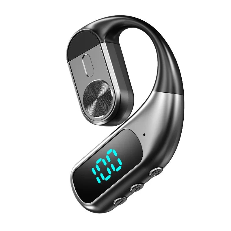 سماعات رأس لاسلكية بتقنية البل - مراجعة Bone Conduction Running Headphones وسعره