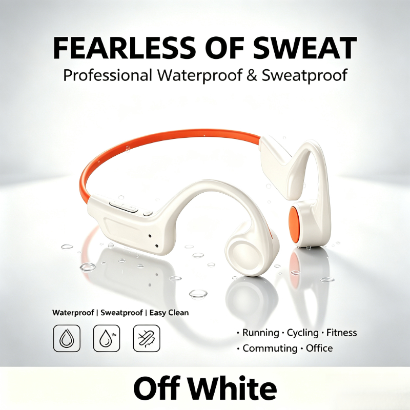 سماعات أذن رياضية بلوتوث جديدة - مراجعة Open Ear Air Conduction Headphones وسعره
