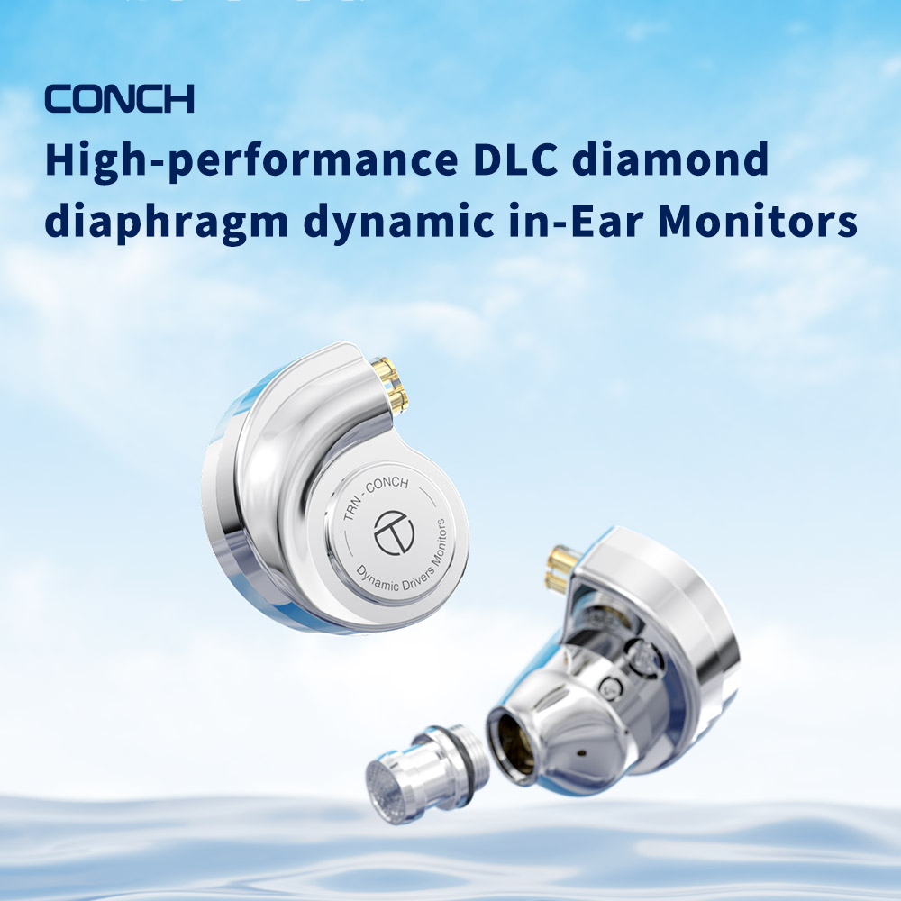 سماعات أذن TRN Conch عالية الأ - مراجعة Planar Magnetic Iem Earphones وسعره