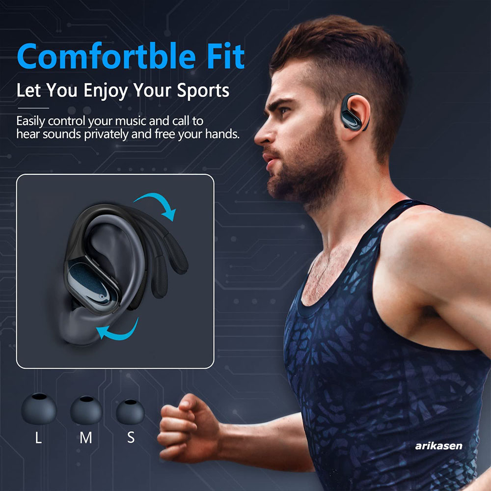 سماعات أذن لاسلكية رياضية بلوت - مراجعة Anc Wireless Over Ear Headphones وسعره