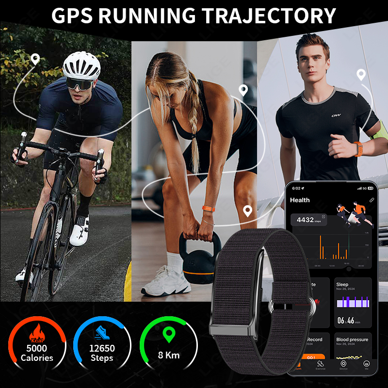 LIGE 100+ الرياضة جهاز تعقب لل - مراجعة Smartwatches وسعره